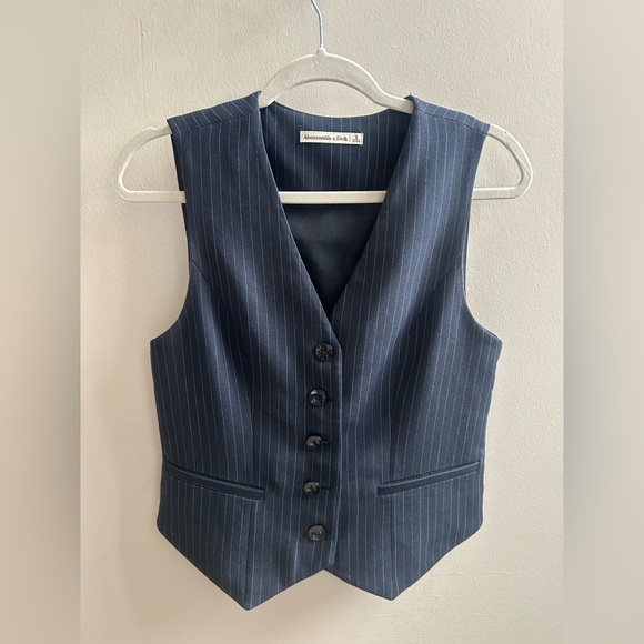 Abercrombie & Fitch Tops - Abercrombie Pinstripe Vest
